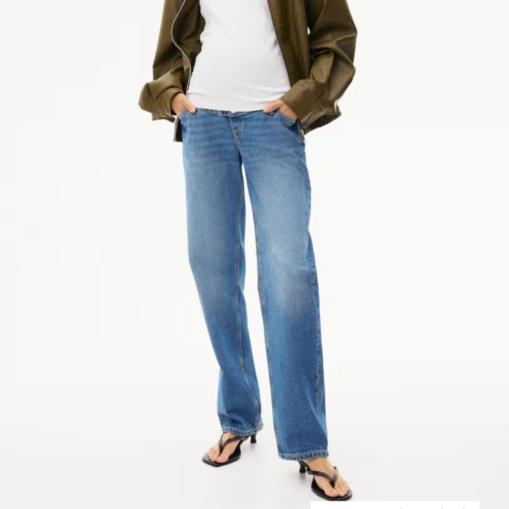 H&M Dark Blue Maternity Jeans